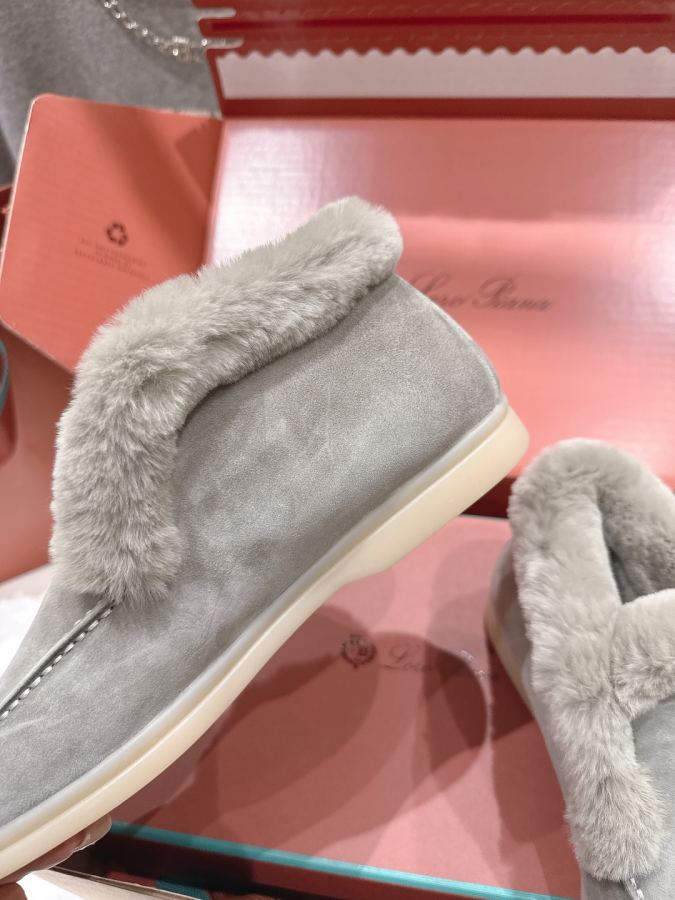 LP women's shoes High version shipped from the factory, rabbit fur, male size +20 — AAA Quality Replica — photo 3