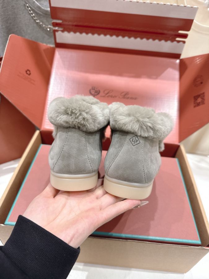 LP women's shoes High version shipped from the factory, rabbit fur, male size +20 — AAA Quality Replica — photo 5