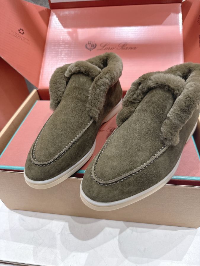 LP women's shoes High version shipped from the factory, rabbit fur, male size +20 — AAA Quality Replica — photo 3