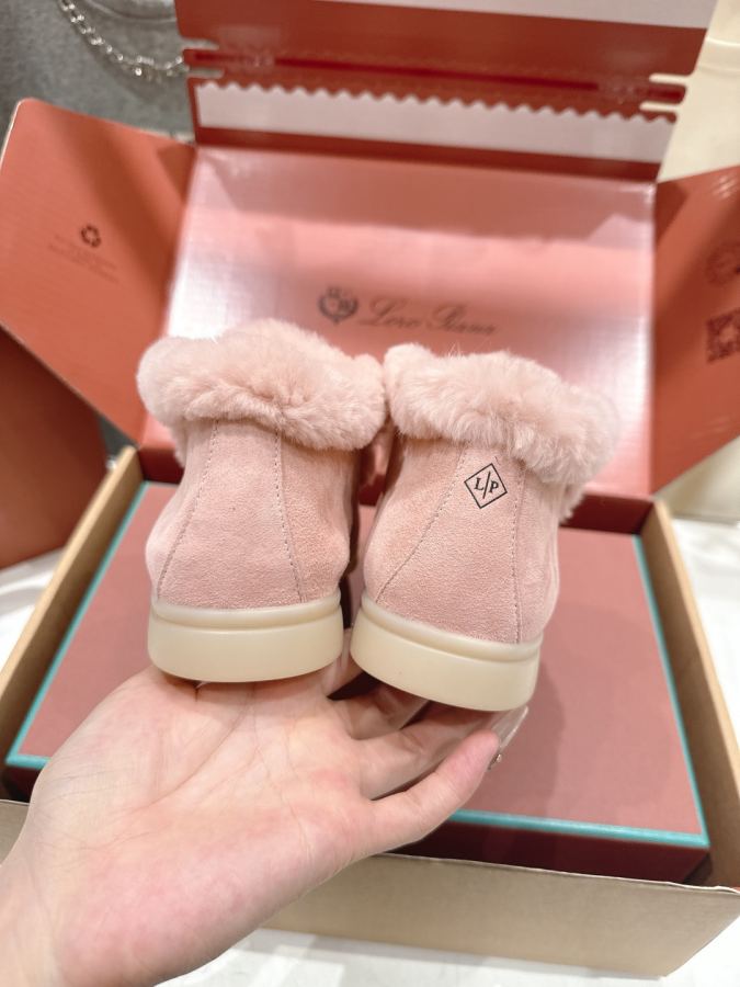LP women's shoes High version shipped from the factory, rabbit fur, male size +20 — Premium Replica — photo 3