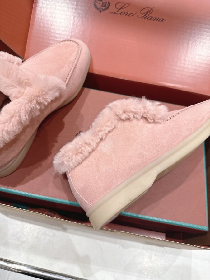LP women's shoes High version shipped from the factory, rabbit fur, male size +20 — Premium Replica — photo 2