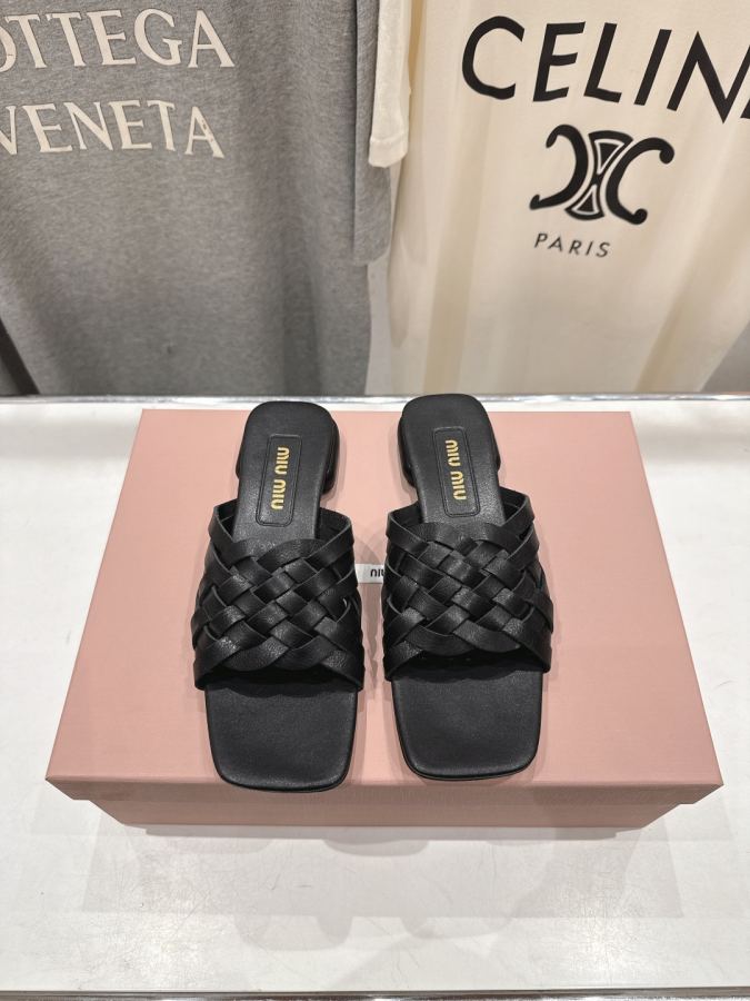 Miumiu women's shoes Miu* F032 2026ss New — 1:1 Replica For Sale