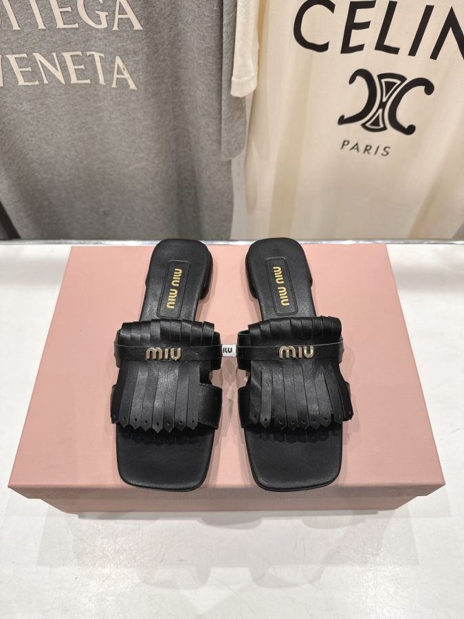 Miumiu women's shoes Miu* F032 2026ss — 1:1 Replica