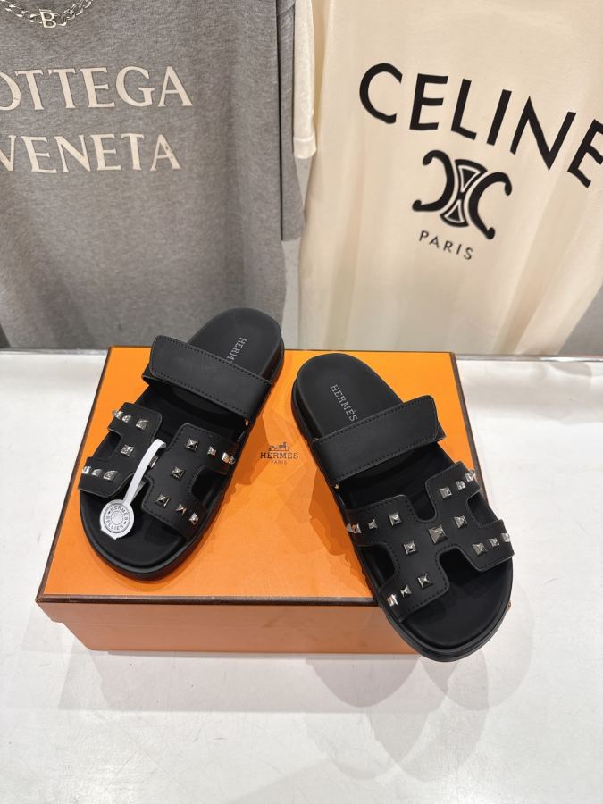 Hermes women's shoes High version shipped from the factory, male size +10 — 1:1 Replica — photo 2
