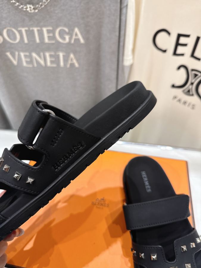 Hermes women's shoes High version shipped from the factory, male size +10 — 1:1 Replica — photo 7