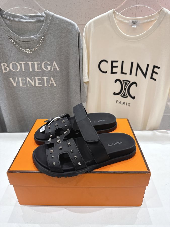 Hermes women's shoes High version shipped from the factory, male size +10 — 1:1 Replica — photo 4