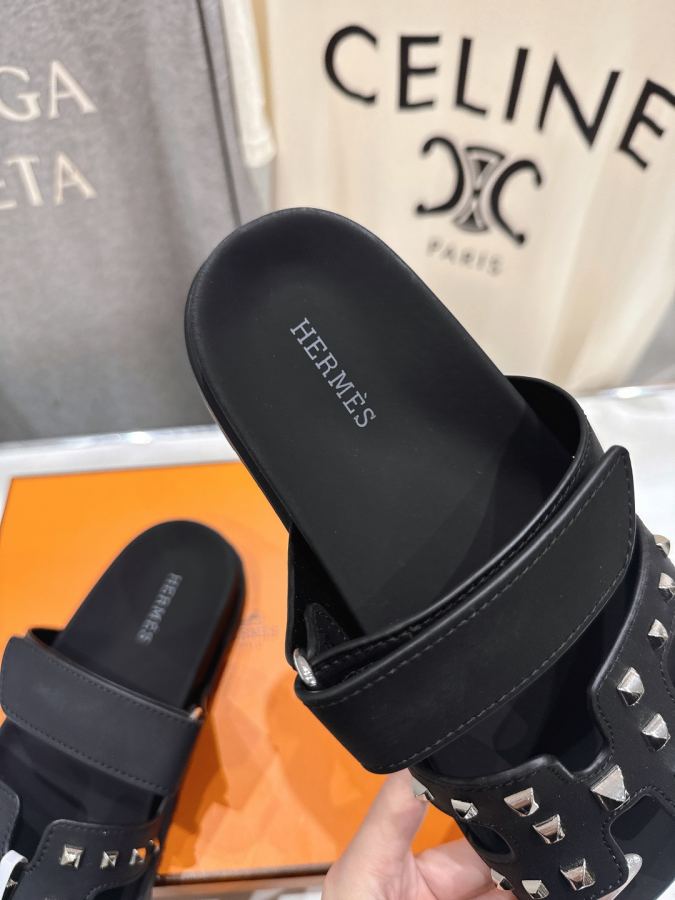 Hermes women's shoes High version shipped from the factory, male size +10 — 1:1 Replica — photo 6