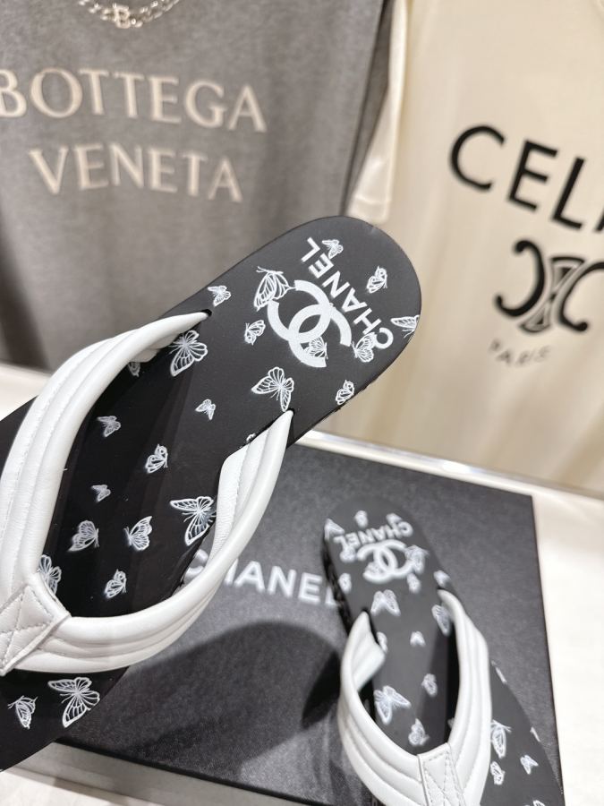 CHANEL women's shoes High version factory leather cover — Premium Replica — photo 6