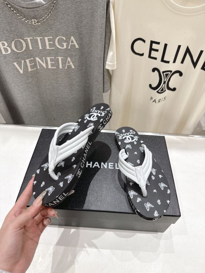 CHANEL women's shoes High version factory leather cover — Premium Replica — photo 3