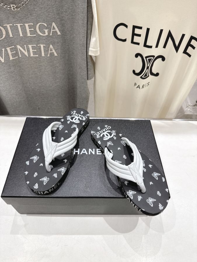 CHANEL women's shoes High version factory leather cover — Premium Replica — photo 2