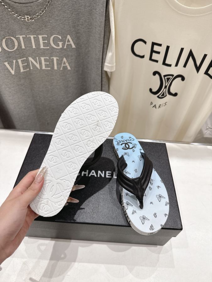 CHANEL women's shoes High version factory leather cover — 1:1 Replica For Sale — photo 9