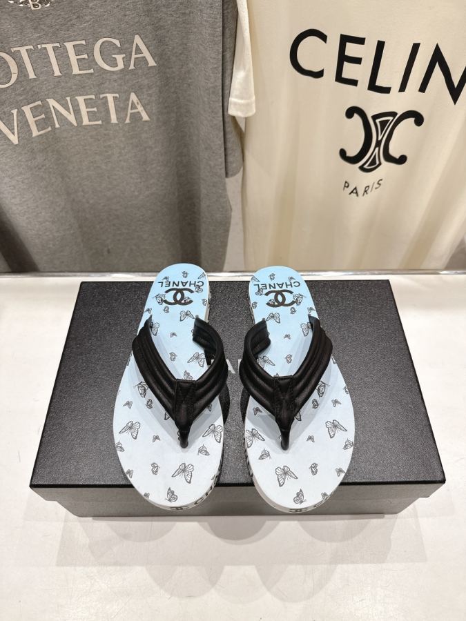 CHANEL women's shoes High version factory leather cover — 1:1 Replica For Sale
