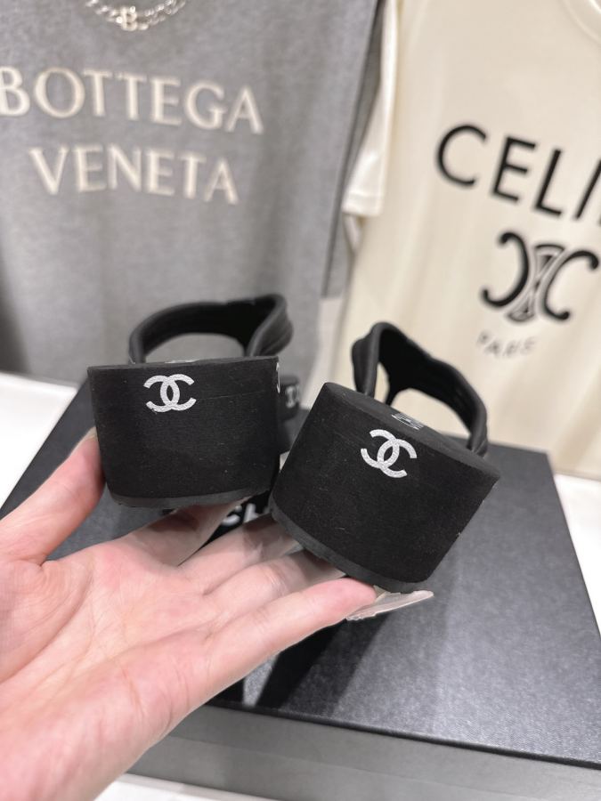 CHANEL women's shoes High version factory leather cover — Premium Replica — photo 8