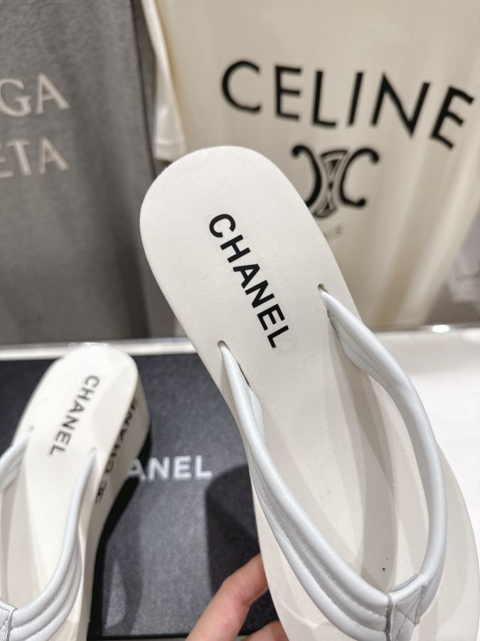 CHANEL women's shoes High version factory leather cover — AAA Quality Replica — photo 6