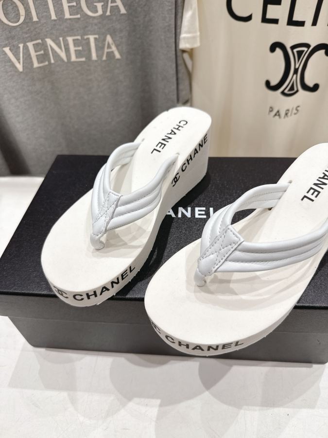 CHANEL women's shoes High version factory leather cover — AAA Quality Replica — photo 7