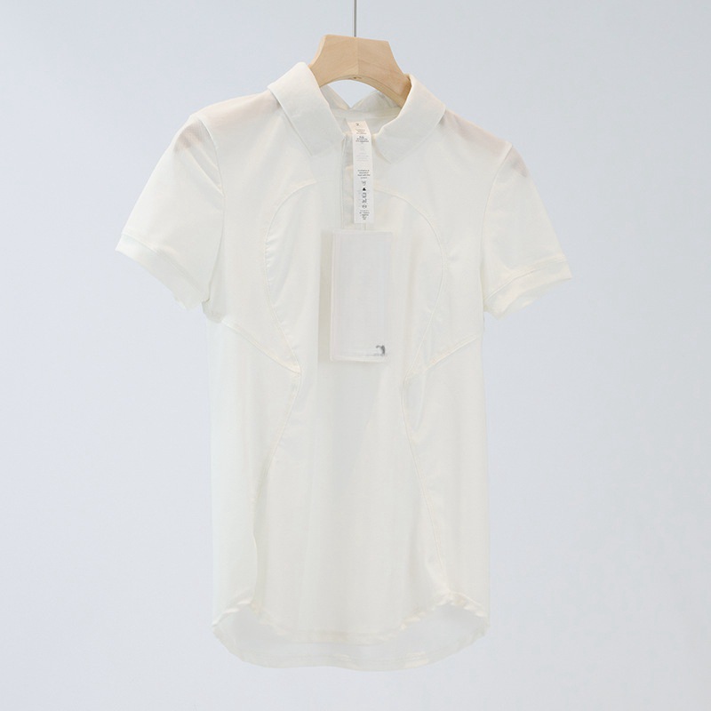 Lulu T-shirt Lululemon Women's T polo — 1:1 Replica — photo 6
