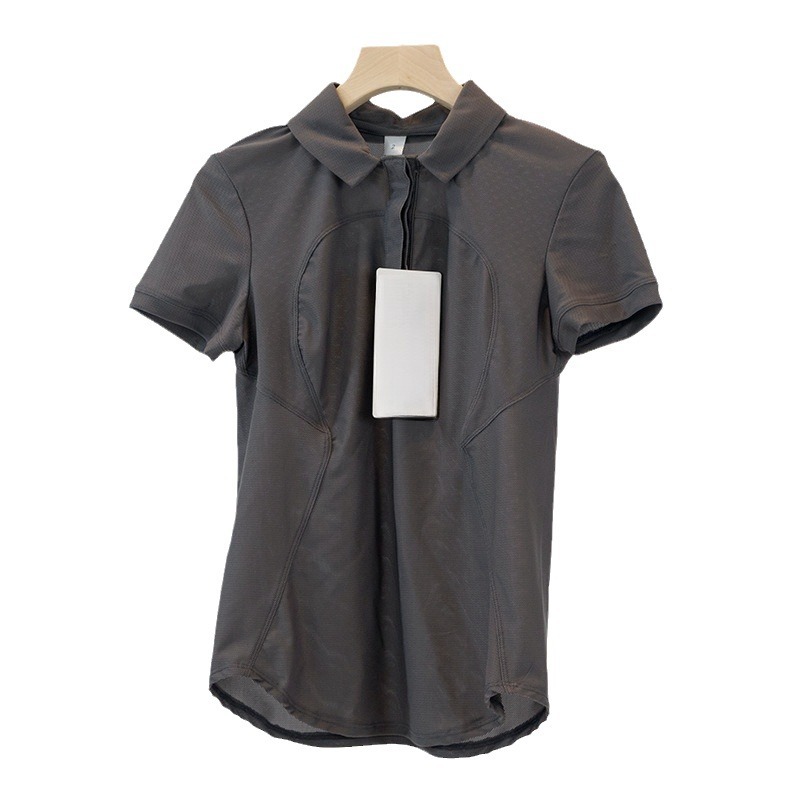 Lulu T-shirt Lululemon Women's T polo — 1:1 Replica — photo 5
