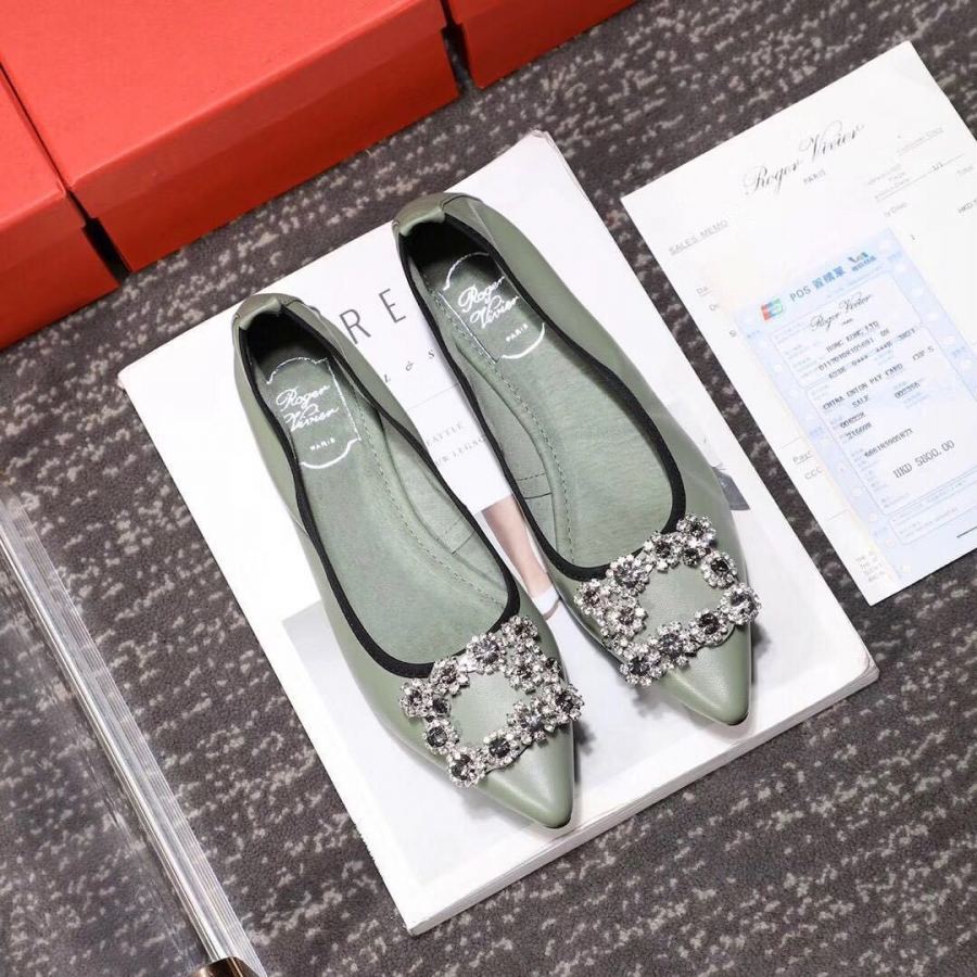 RV women's shoes Fashionable egg roll shoes limited edition, soft mixed sheepskin, foldable dancing — 1:1 Replica