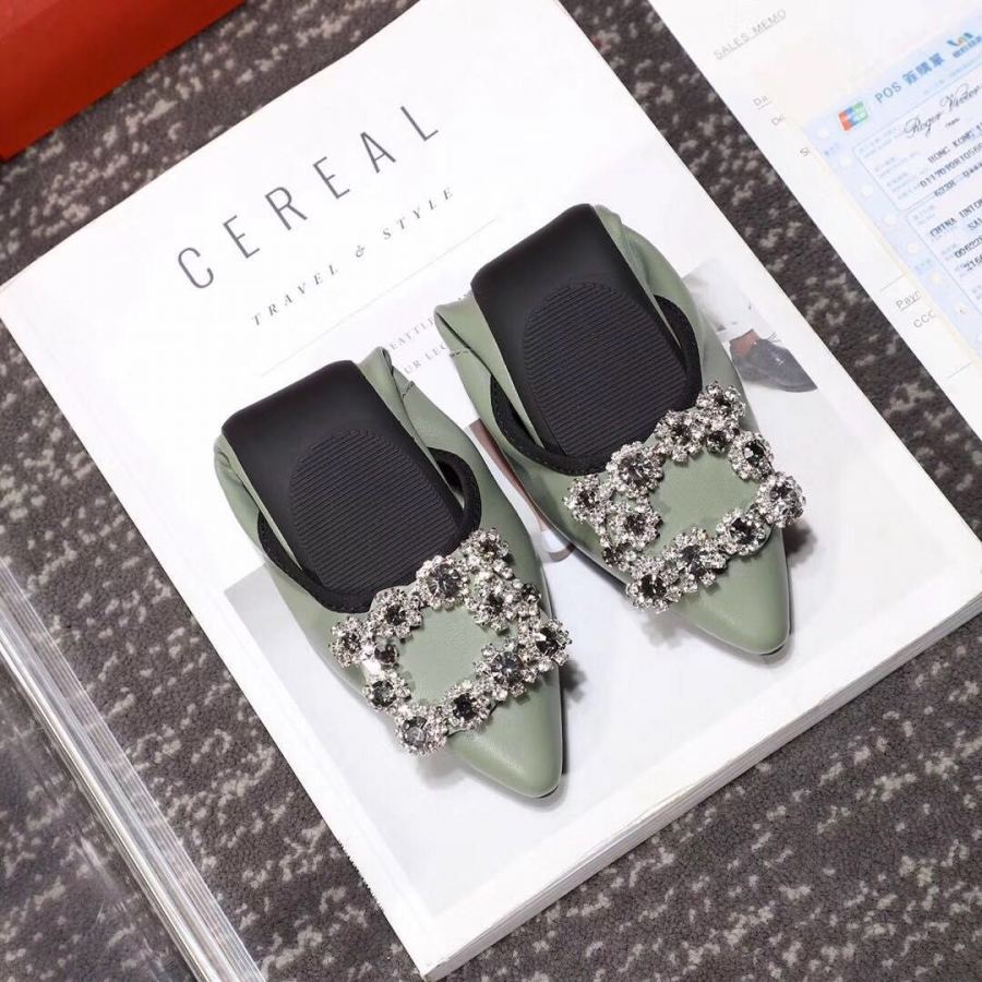 RV women's shoes Fashionable egg roll shoes limited edition, soft mixed sheepskin, foldable dancing — 1:1 Replica — photo 3