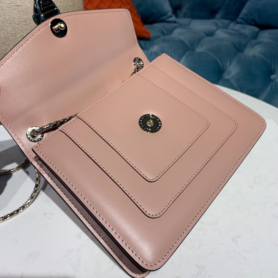 BVLGARI bag BVLGA** 20cm Fully Upgraded BVLGA**Serpenti Series VIP size20*5*16 — Premium Replica — photo 7