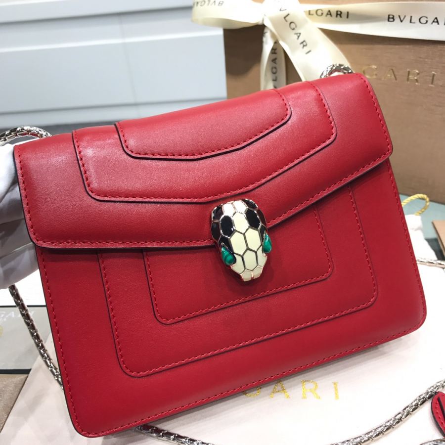 BVLGARI bag BVLGA** 20cm Fully Upgraded BVLGA**Serpenti Series VIP size20*5*16 — AAA Quality Replica — photo 2