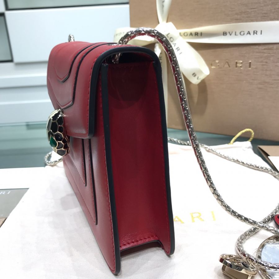 BVLGARI bag BVLGA** 20cm Fully Upgraded BVLGA**Serpenti Series VIP size20*5*16 — AAA Quality Replica — photo 3