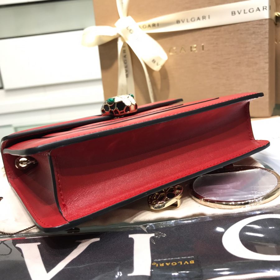 BVLGARI bag BVLGA** 20cm Fully Upgraded BVLGA**Serpenti Series VIP size20*5*16 — AAA Quality Replica — photo 5