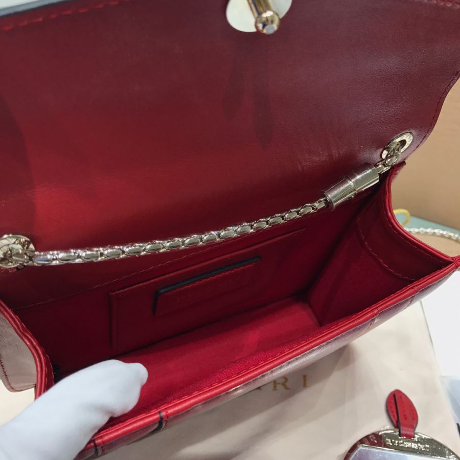 BVLGARI bag BVLGA** 20cm Fully Upgraded BVLGA**Serpenti Series VIP size20*5*16 — AAA Quality Replica — photo 7
