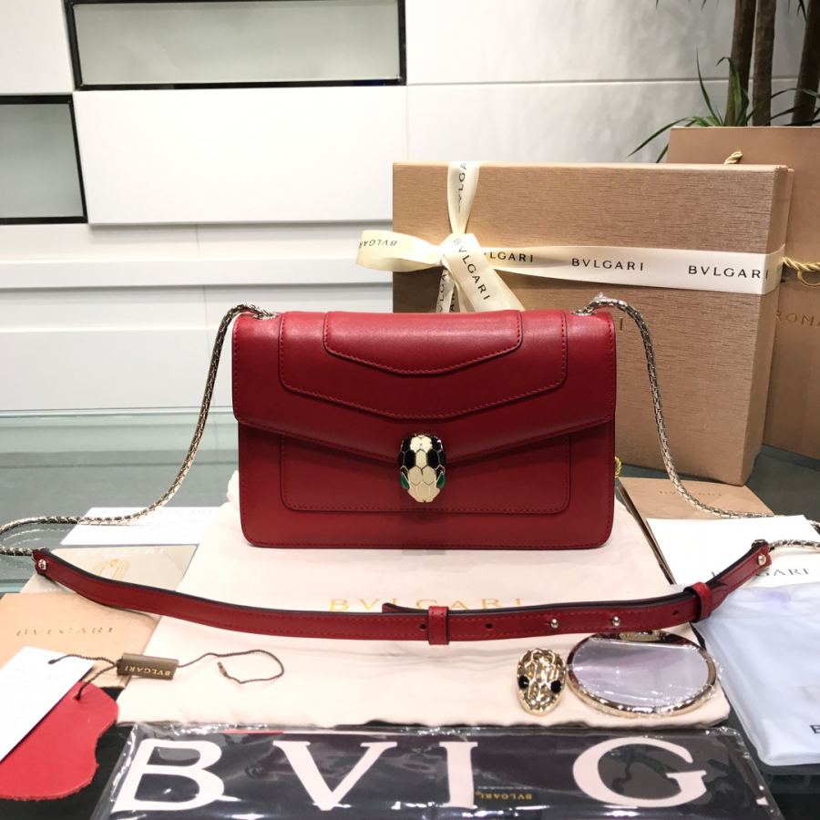 BVLGARI bag BVLGA** 22 Cm Fully Upgraded BVLGA*Serpenti Series VIP size22-5*5*14 C — 1:1 Replica For Sale — photo 2