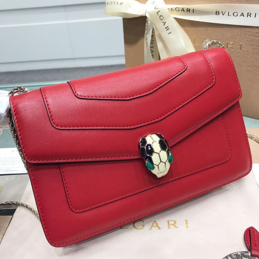 BVLGARI bag BVLGA** 22 Cm Fully Upgraded BVLGA*Serpenti Series VIP size22-5*5*14 C — 1:1 Replica For Sale — photo 3