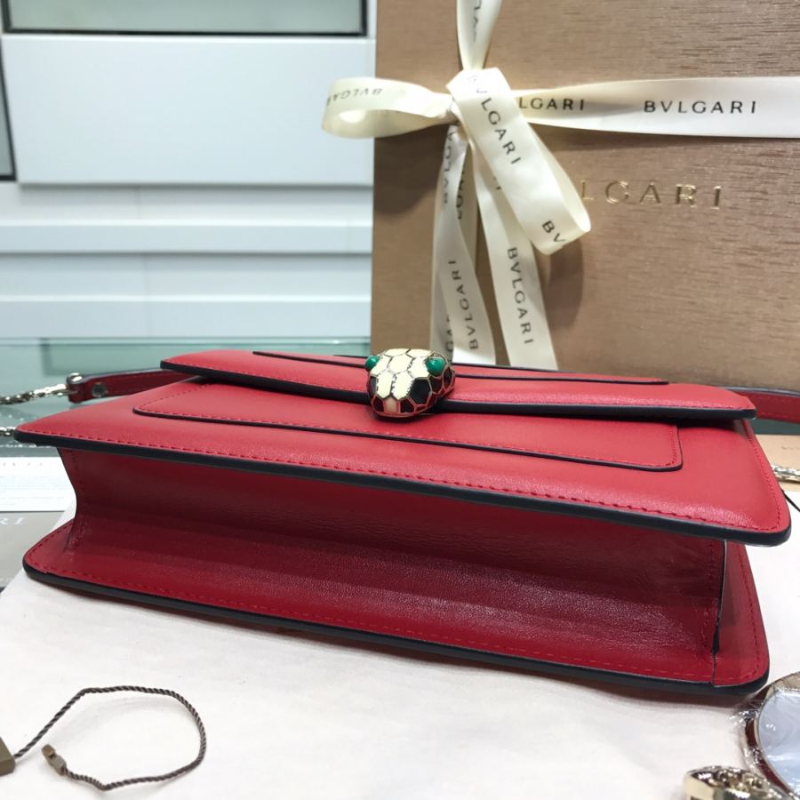 BVLGARI bag BVLGA** 22 Cm Fully Upgraded BVLGA*Serpenti Series VIP size22-5*5*14 C — 1:1 Replica For Sale — photo 6