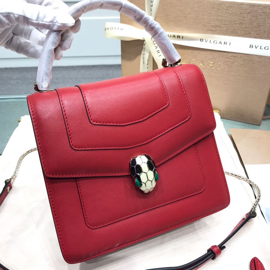 BVLGARI bag BVLGA** 20cm Fully Upgraded BVLGA*i Serpenti Series VIP size20*10*17 — Premium Replica — photo 3