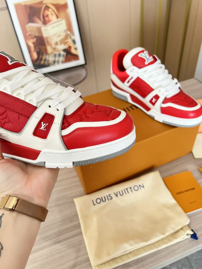 Dior women's shoes Louis Vuitton Trainer Sneaker Chunky Skate Shoes Size 35-40 39-45 — Premium Replica — photo 6
