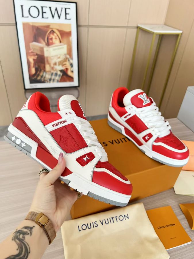 Dior women's shoes Louis Vuitton Trainer Sneaker Chunky Skate Shoes Size 35-40 39-45 — Premium Replica