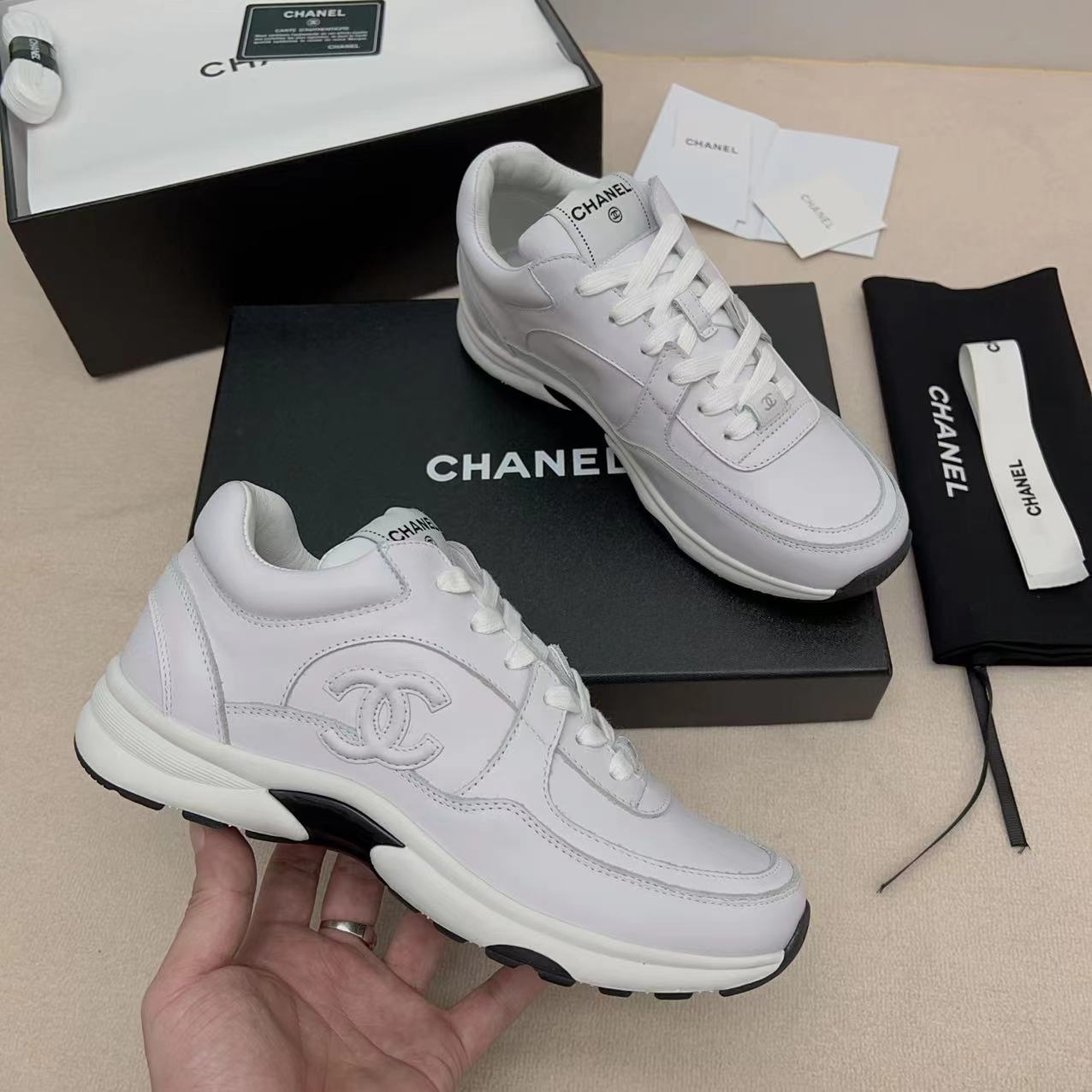 chanel shoe Please contact the homepage for this multi-color detailed picture and real-life video — Premium Replica — photo 2