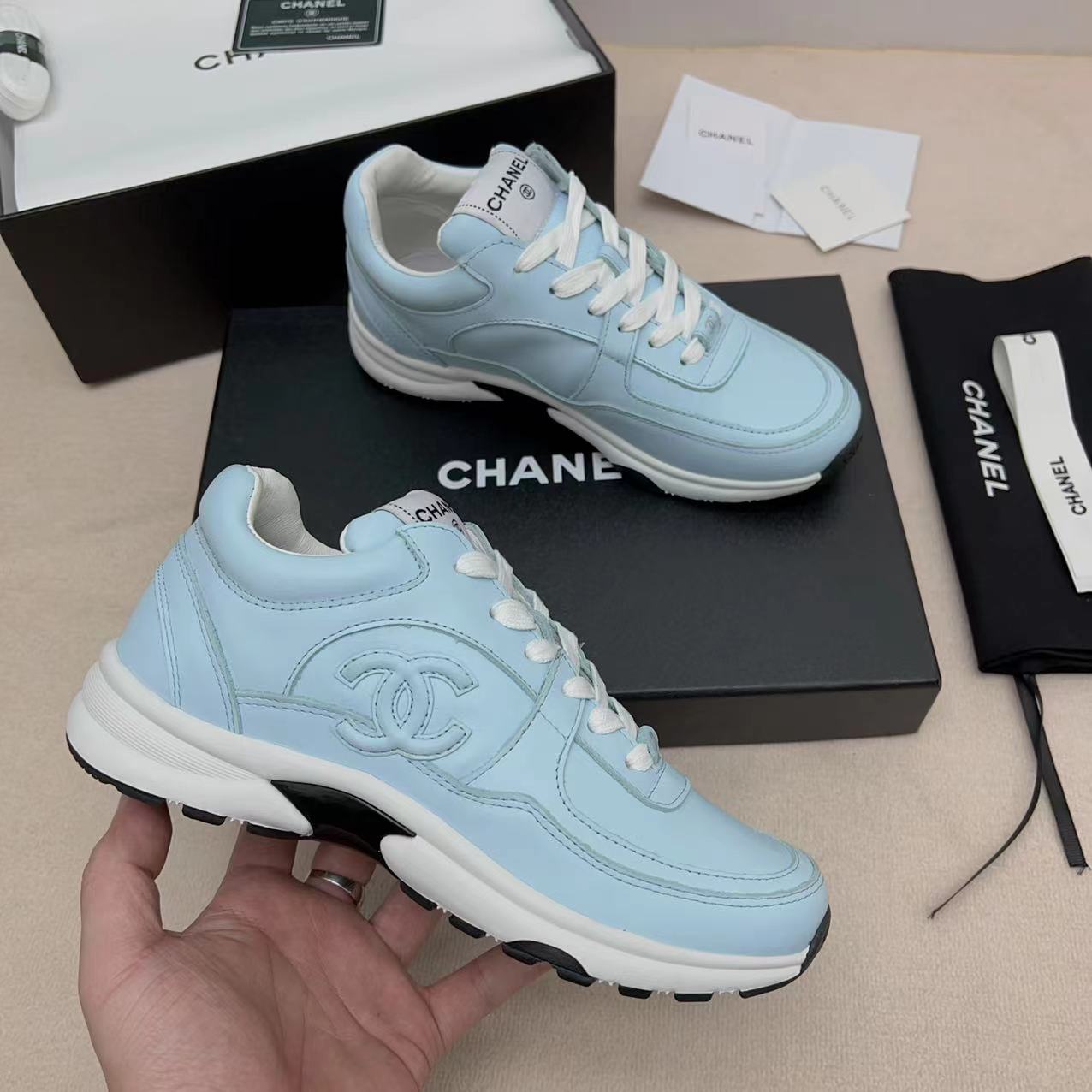 chanel shoe Please contact the homepage for this multi-color detailed picture and real-life video — Premium Replica — photo 4