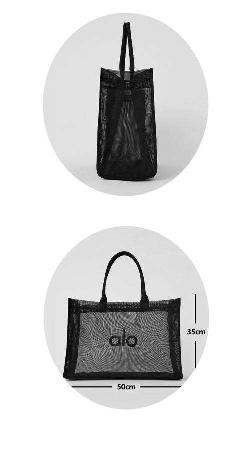 Alo accessories aloyoga transparent mesh bag, mainly yoga fitness bag, sports women's bag, outdoor — Premium Replica — photo 6