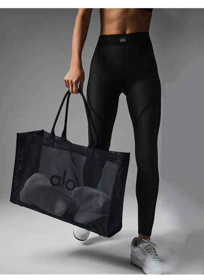 Alo accessories aloyoga transparent mesh bag, mainly yoga fitness bag, sports women's bag, outdoor — Premium Replica — photo 3