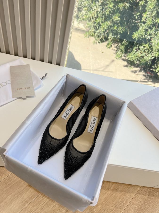 JIMMY women's shoes Jimmy Choo bluingbluing — 1:1 Replica — photo 2