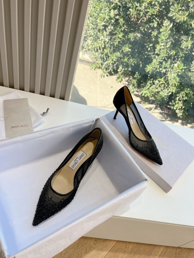 JIMMY women's shoes Jimmy Choo bluingbluing — 1:1 Replica — photo 3