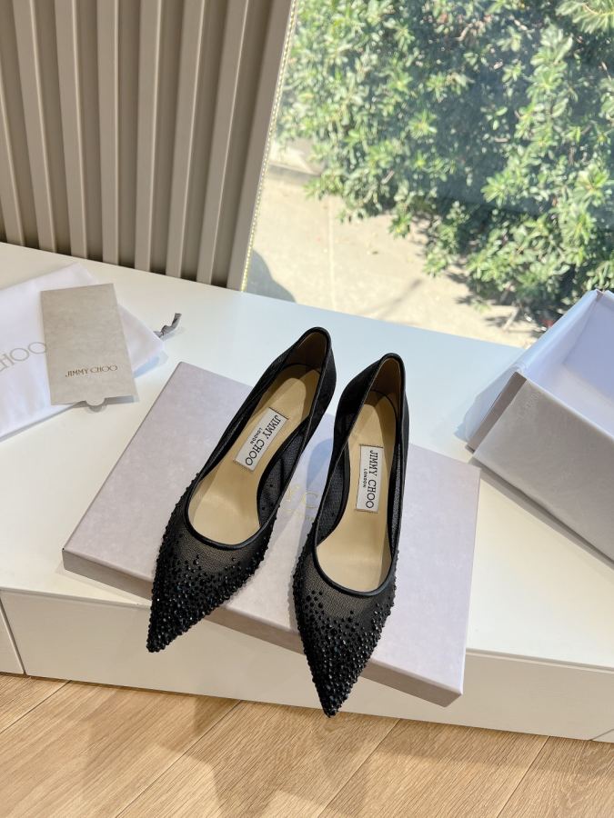 JIMMY women's shoes Jimmy Choo bluingbluing — 1:1 Replica — photo 4