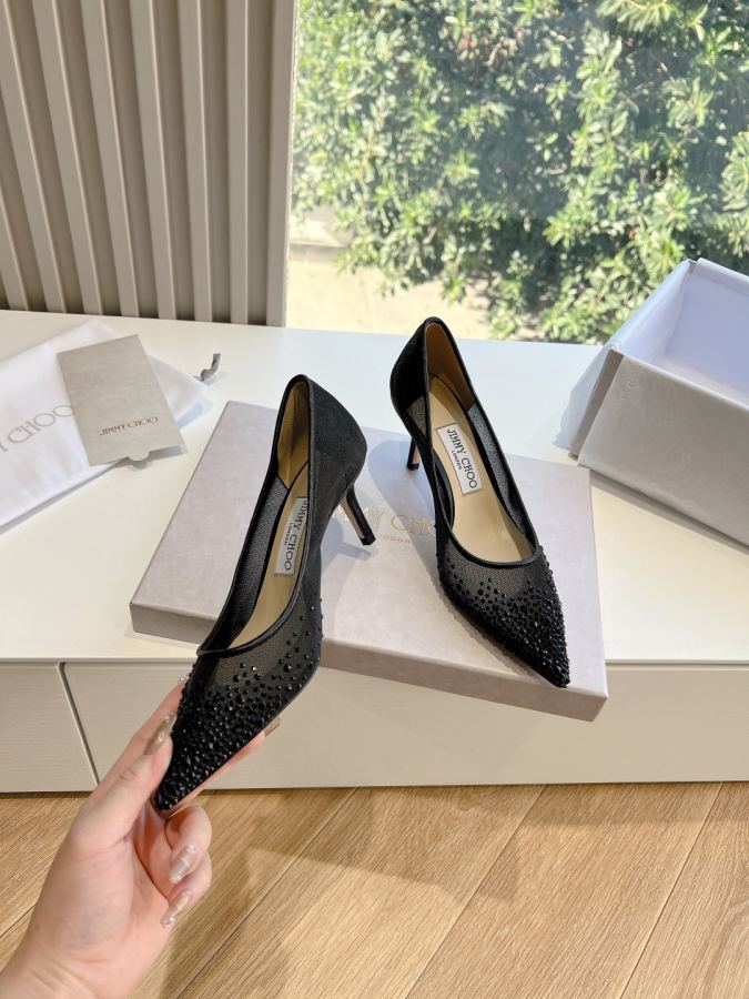 JIMMY women's shoes Jimmy Choo bluingbluing — 1:1 Replica — photo 5