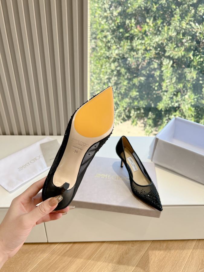 JIMMY women's shoes Jimmy Choo bluingbluing — 1:1 Replica — photo 9