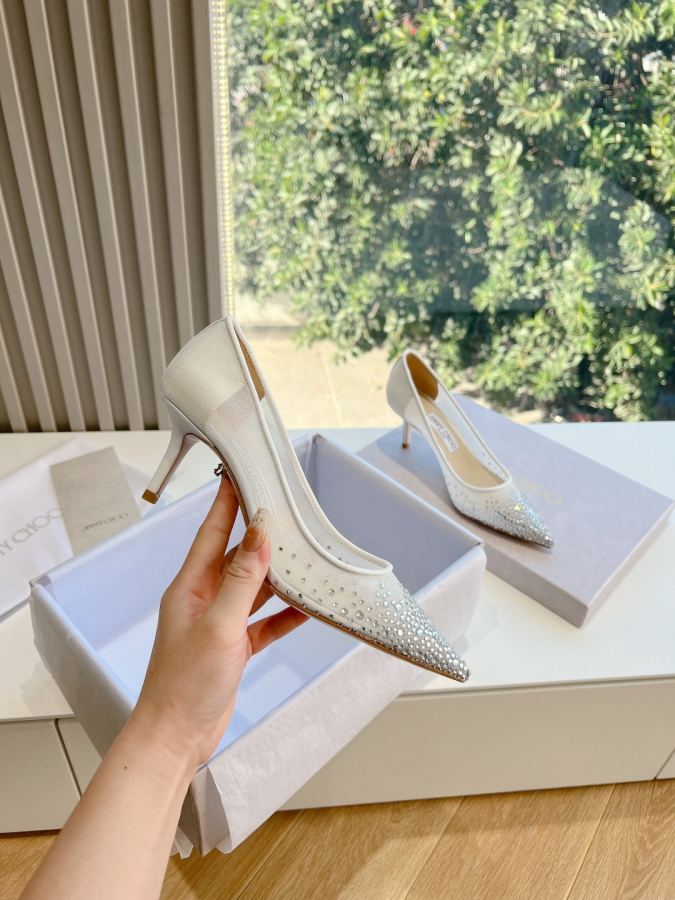 JIMMY women's shoes Jimmy Choo bluingbluing — 1:1 Replica