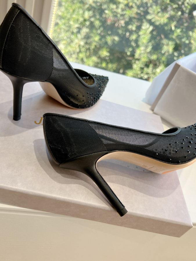 JIMMY women's shoes Jimmy Choo bluingbluing 6.5cm 8.5cm — AAA Quality Replica — photo 7