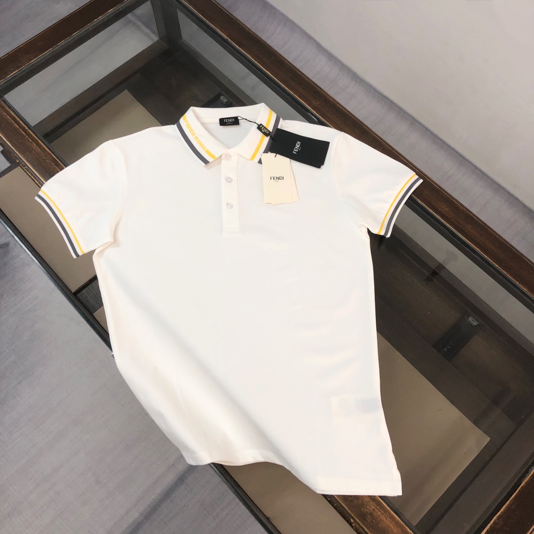 Fendi men C FENDI 2025 Newpolo polo logo — 1:1 Replica For Sale