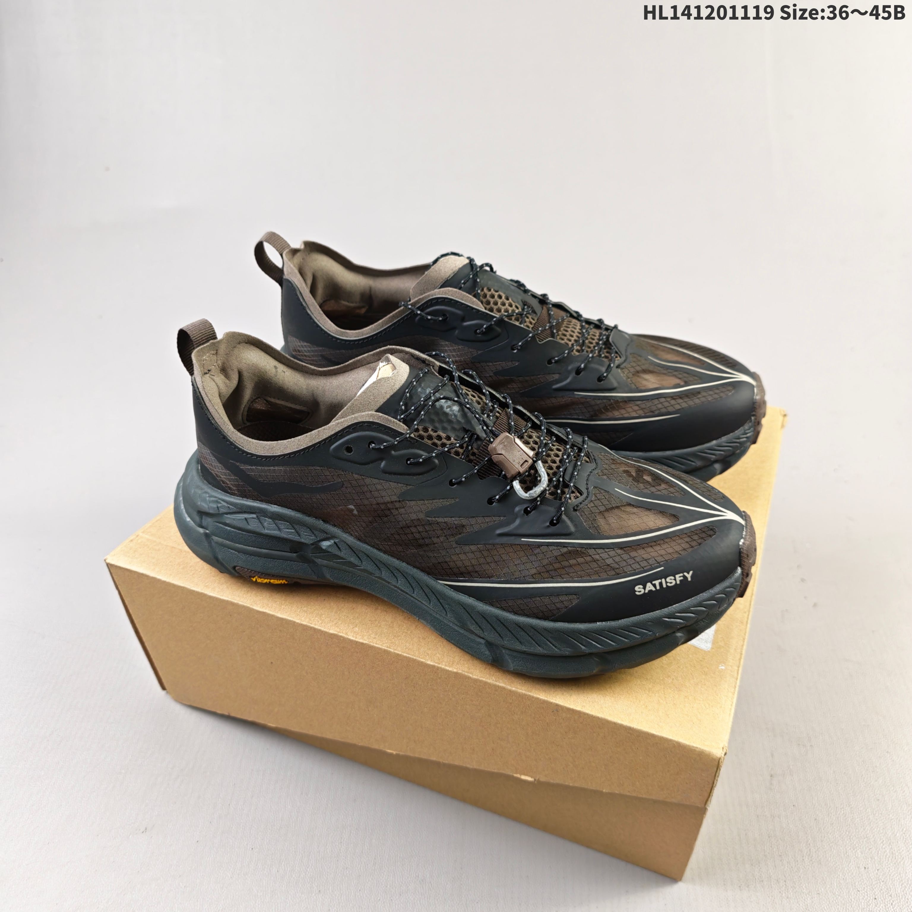 Satisfy x HOKA ONE RUNNING MAFATE TRAIL HOKA MAFATE SPEED4 — 1:1 Replica For Sale
