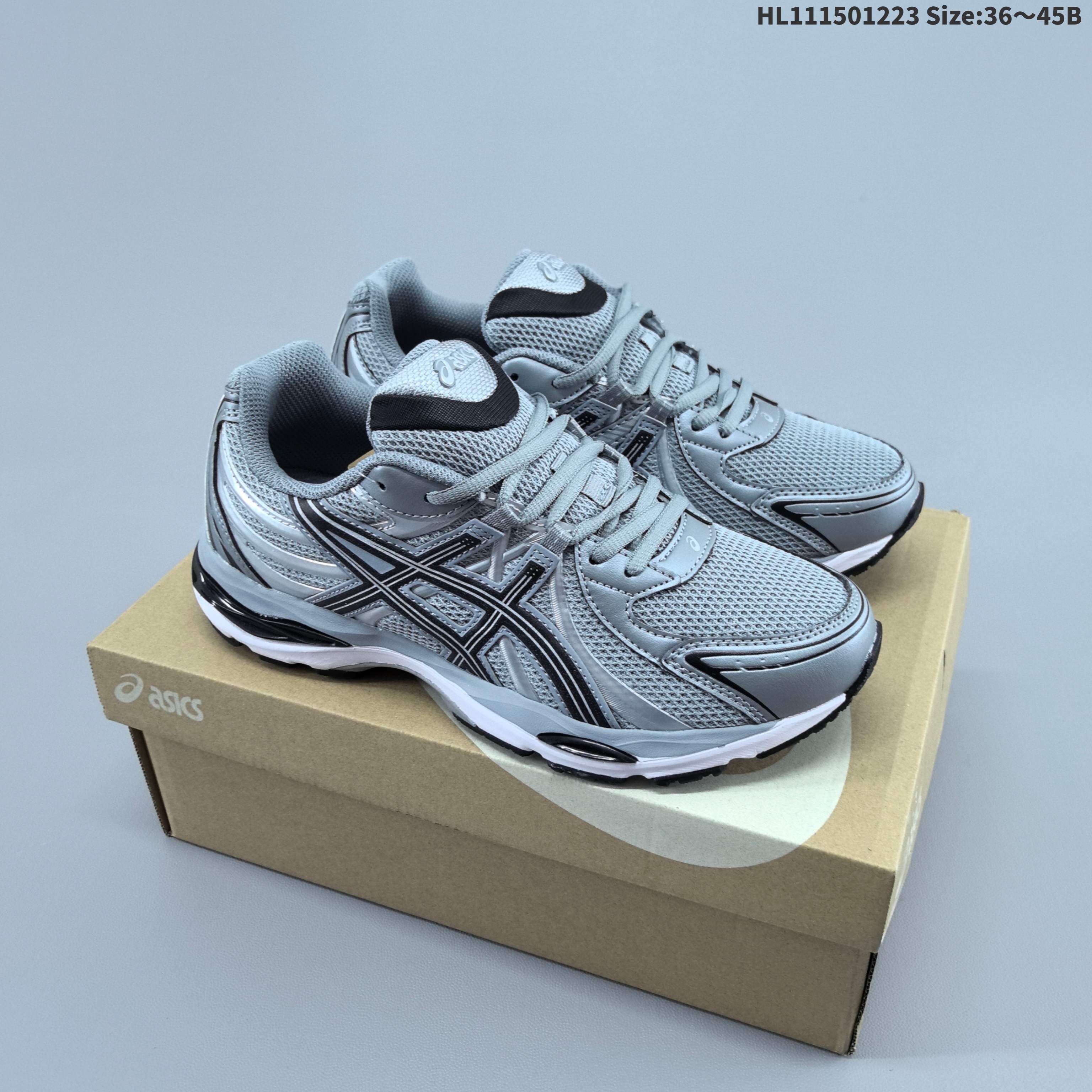 ASICS GEL-SEKIRAN Grey Black White EU 36-45 Running Shoe Running Sneakers Unisex BS-69131