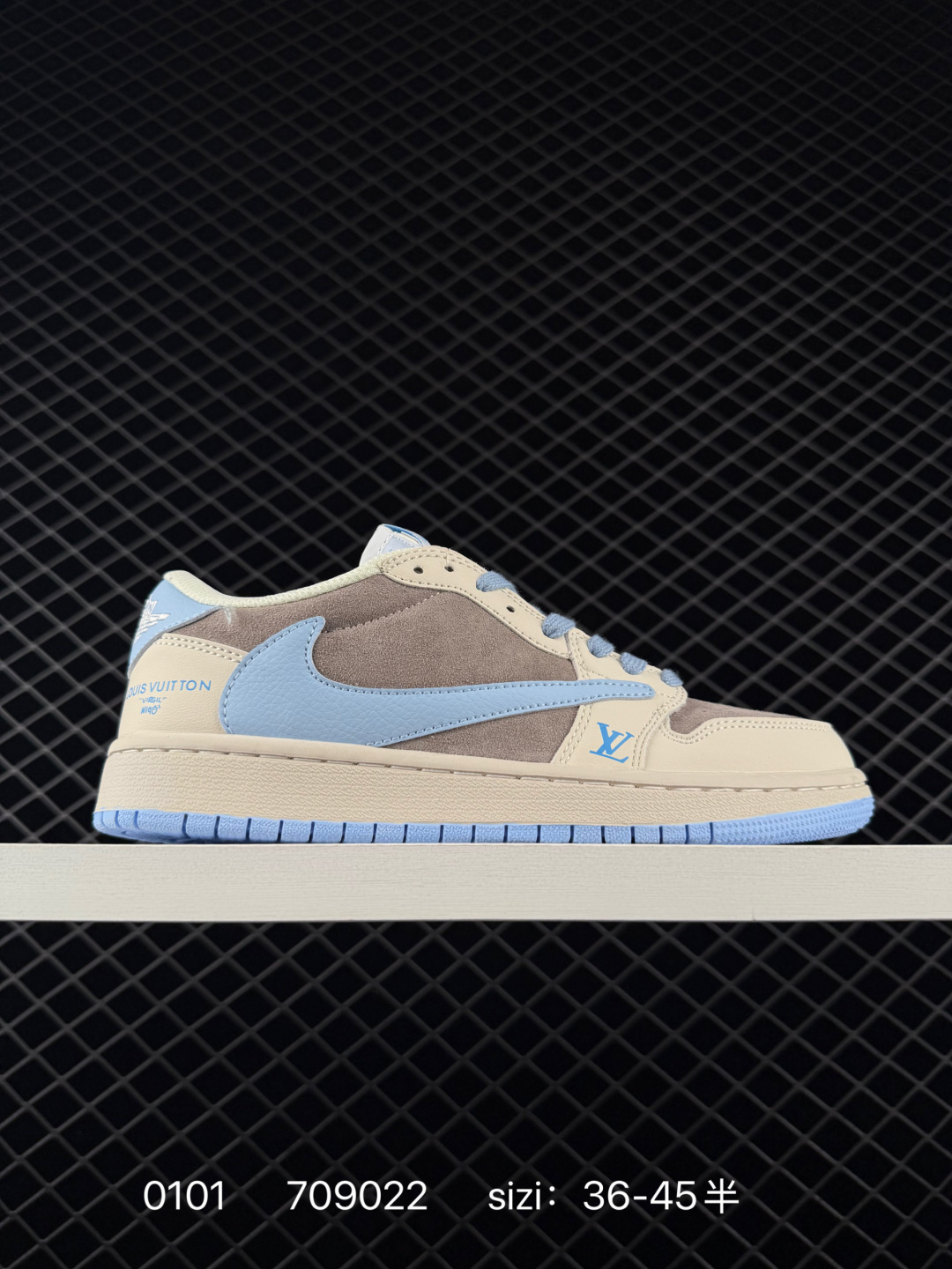 AIR JORDAN Travis Scott x Air Jordan 1 ” Reverse Mocha “ AJ1 1 TS:XZ6188-770:36 — 1:1 Replica For Sale