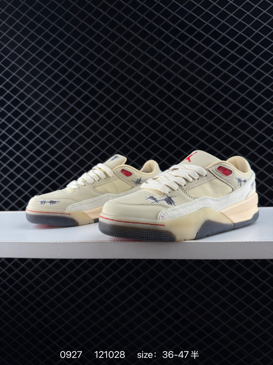 Who Decides War x Air Jordan 4 Flight Court ”Coconut Milk“ AIR JORDAN 4 aj4 4 — 1:1 Replica
